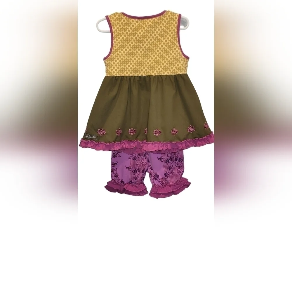 MATILDA Jane Matching Ruffled Shorts Set - Picture 2 of 11